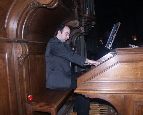 Gregory Notebart à l'orgue