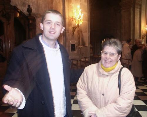 Mathieu et Soeur Fabienne
