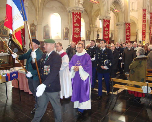 Le père Danel et le diacre François Triquet