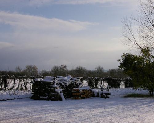 paysage enneigé