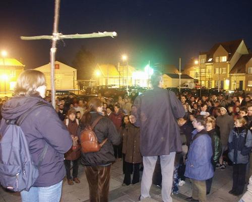 Marche pour la Paix à Lorette