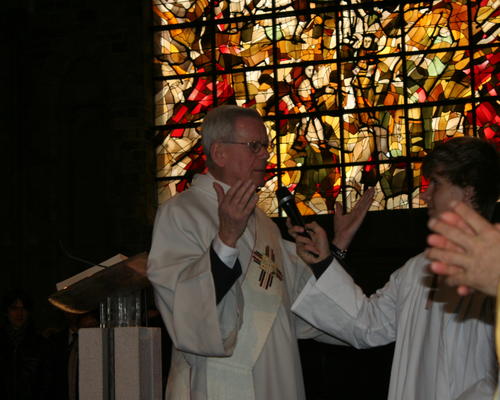 "Allez dans la Paix du Christ!"