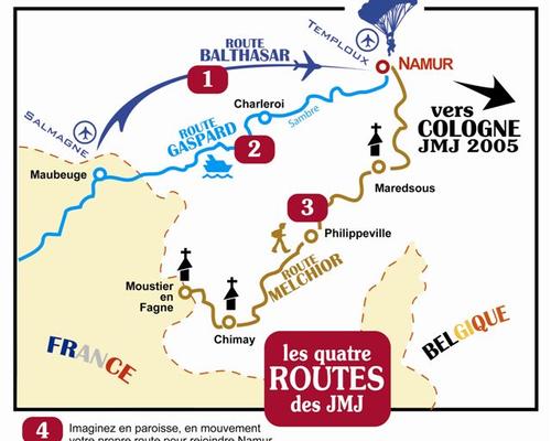 Routes des JMJ