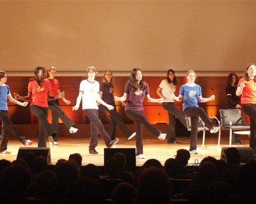 Corégraphie de jeunes