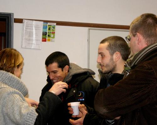 Accueil des frères et sœurs maison Notre-Dame (5) - Isabelle, Carlos, Frère Séraphin et Eric