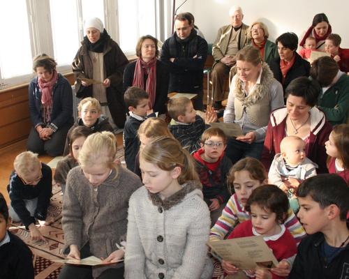 Avec les enfants adorateurs (1)