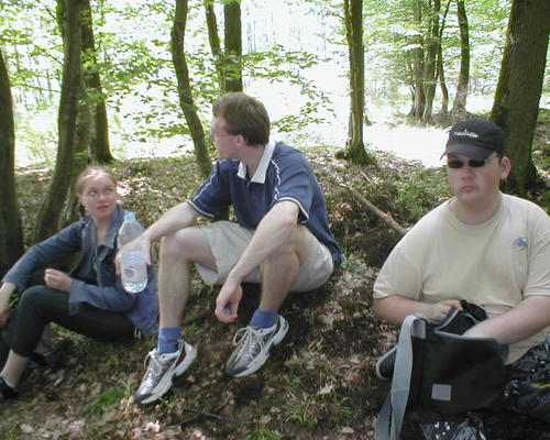 Christina, Edouard et Aurélien