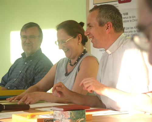 Jean Marc, Marie-Reine et Emmanuel