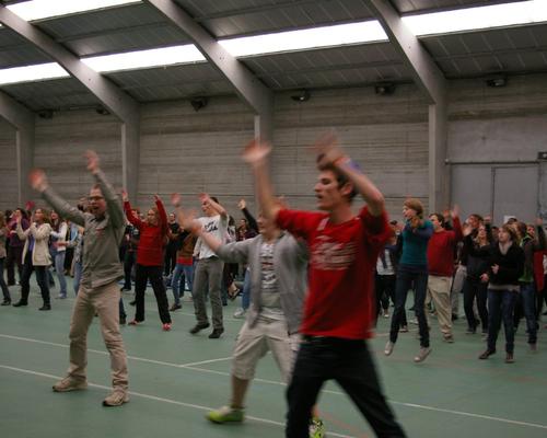 répétition flashmob