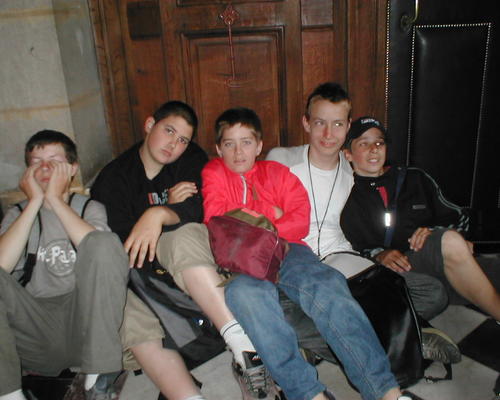 Geoffrey, Laurent, Arnaud, Cédric et Fabien