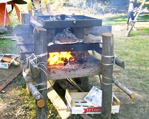 pizzas au four