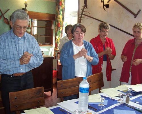 Une session conviviale