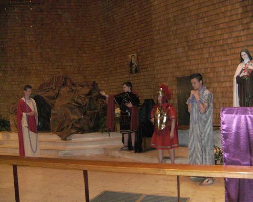 4ème tableau : le procès devant Pilate
