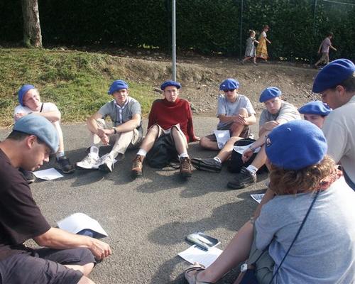 Un groupe de partage de jeunes