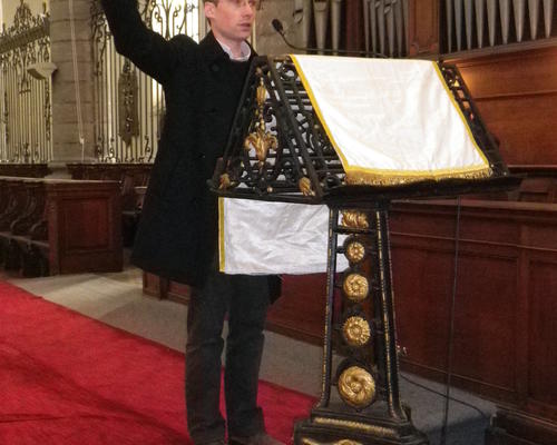 "Ce jour que fit le Seigneur est un jour de joie, alléluia!" Psaume 117