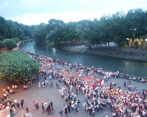 Départ de la procession