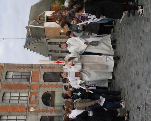 Départ de la procession