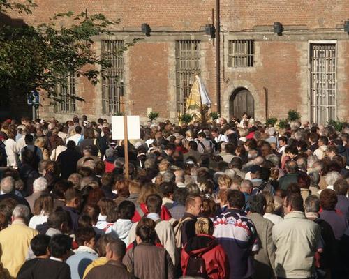 Départ de la procession