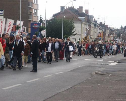 Procession et service et sécurité