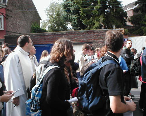 Pélerins en marche