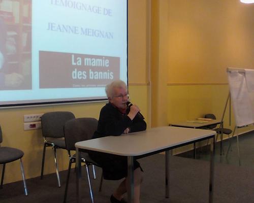 témoignage de Mme Jeanne Meignan