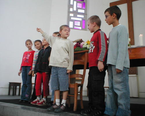 mime de l' évangile
