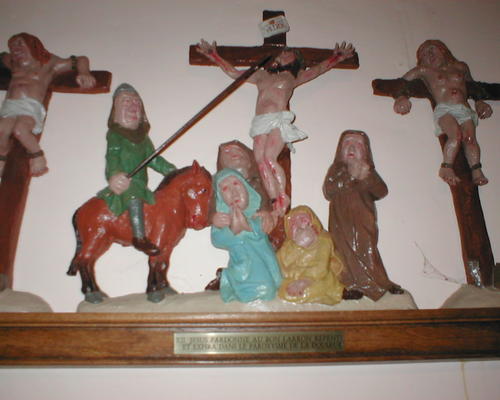Jésus meurt sur la croix