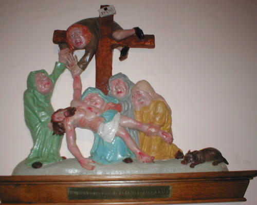 Jésus est descendu de la croix
