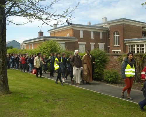 en route pour la marche