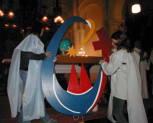 le logo des JMJ Cologne
