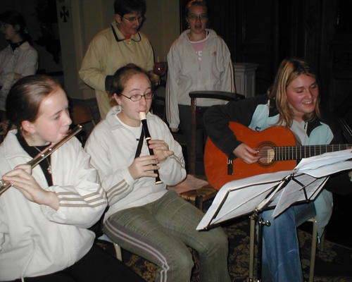 flûtes et guitare