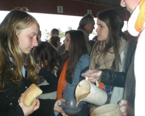 servir le chocolat