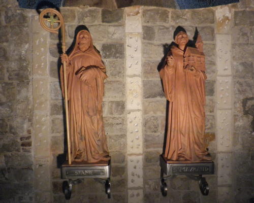 Saint Amé (à gauche) et Saint Maurand (à droite)