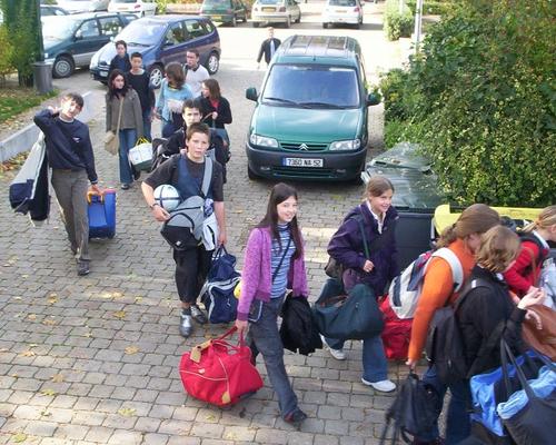 arrivée au Centre International de Séjour