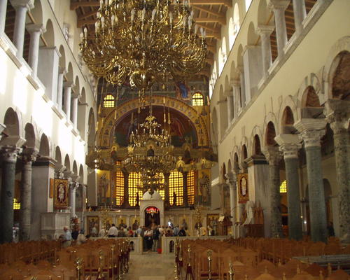 l'église Saint Demétrios de Thessalonique