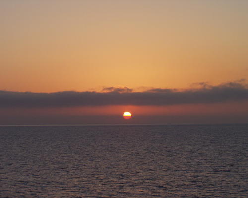 le soleil se lève sur Kavala
