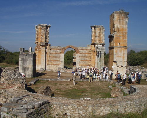 la basilique de Philippes