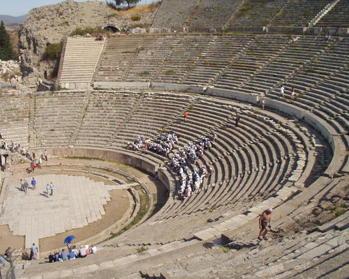 le théâtre d'Ephèse
