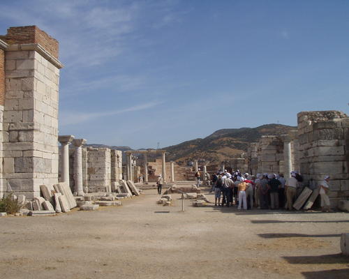 la basilique de St Jean à Ephèse