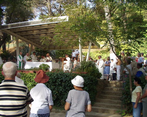 la messe "à la maison de Marie"