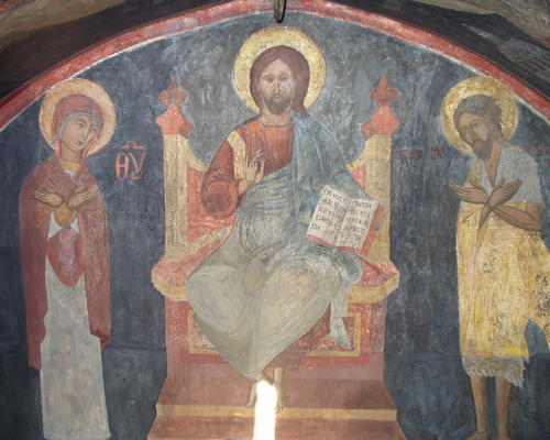 au monastère de la Source d'Eau Vive