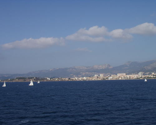 nous arrivons à Toulon