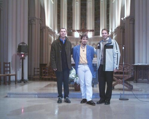 Les trois séminaristes du diocèse de Cambrai