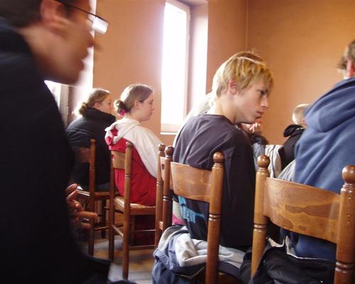à la chapelle