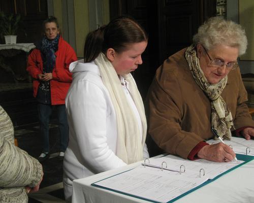 Les signatures après le baptême