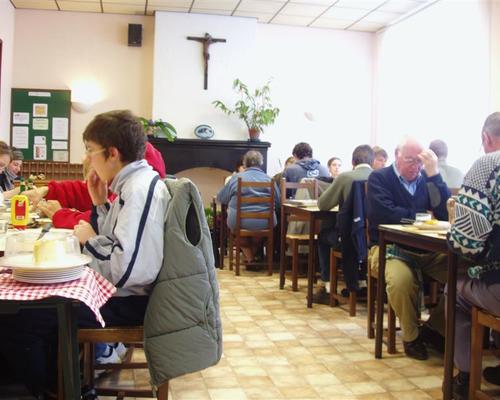 repas en silence