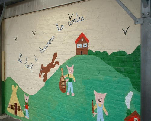 le loup a travers les contes
