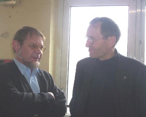 discussions pendant la pause...