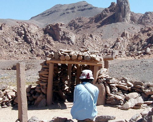 Prière à la mosquée d'Ilamane