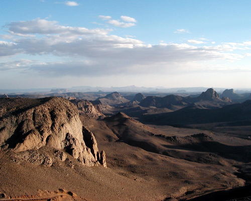 Vue du plateau de l'Assekrem